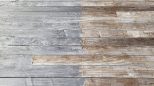 Photo de galerie - Nettoyage et entretien terrasse bois 