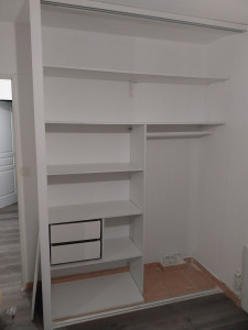 Photo de galerie - Amenagement d'un placard 