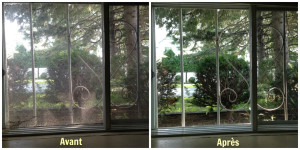 Photo de galerie - AVANT APRES VITRES