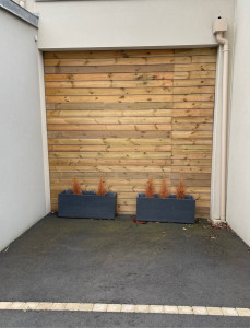 Photo de galerie - Réalisation d’un bardage bois