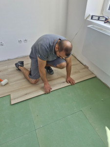 Photo de galerie - POSE DE PARQUET