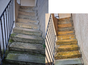 Photo de galerie - Nettoyage escalier