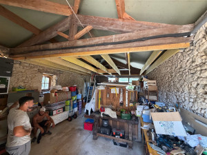 Photo de galerie - Création de plancher bois pour grenier 