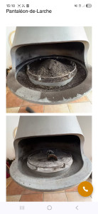 Photo de galerie - Avant après d'un ramonage