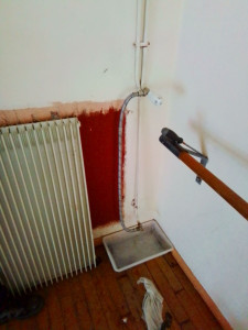 Photo de galerie - Démontage radiateur pour nettoyage avec remplacement des raccords 

