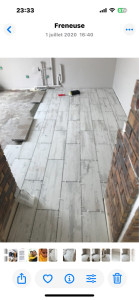 Photo de galerie - Pose revêtement de sol