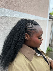 Photo de galerie - Cornrow braids 50€