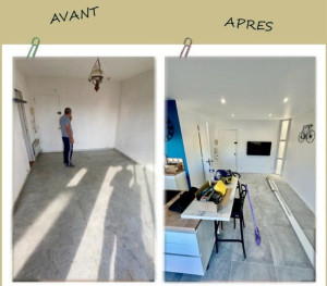 Photo de galerie - Rénovation complète studio 