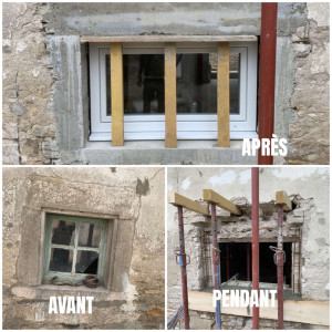 Photo de galerie - Ouverture en pierre