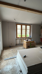 Photo de galerie - Pose placo