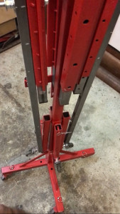 Photo de galerie - Fabrication d’outils ( support pour peindre )