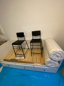 Photo de galerie - Montage double lit IKEA 