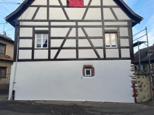 Photo de galerie - Finition d'enduit de façade