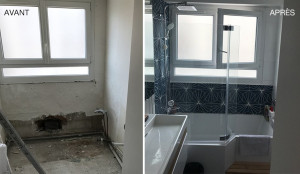 Photo de galerie - Renovation de salle de bain