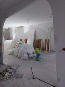 Photo de galerie - Ouverture de mur. Rénovation complet de un appartement 