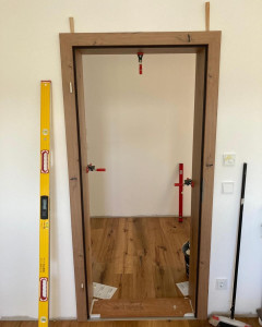 Photo de galerie - Pose porte intérieur 