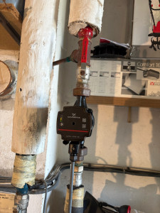 Photo de galerie - Remplacement circulateur chauffage 