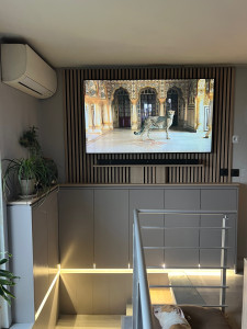 Photo de galerie - Aménagement coin télé