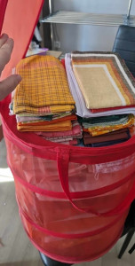 Photo de galerie - Corbeille type resto nomade effectuée