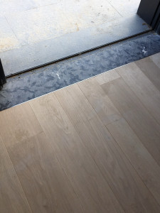 Photo de galerie - Pose de parquet trois largeur villa privée 