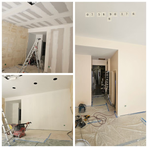 Photo de galerie - Réalisation – Boulangerie à Bègles

? Bandes & enduit
✨ Finition soignée
? Peinture intérieure

FAL – Travaux intérieurs