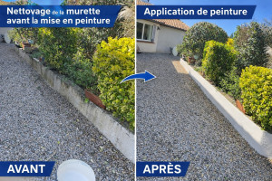 Photo de galerie - Peinture murette 