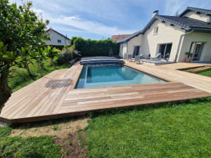 Photo de galerie - Terrasse en ipe bois exotique 
