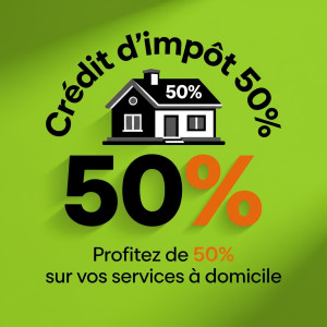 Photo de galerie - 50 % crédit d'impôt immédiat