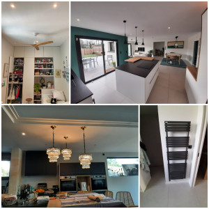 Photo de galerie - Lustre, seche serviette...