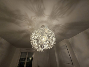 Photo de galerie - Pose de lustre 