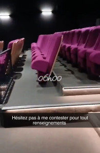 Photo de galerie - Nettoyage d'un cinéma 