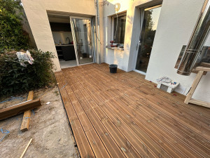 Photo de galerie - Terrasse bois exotique 