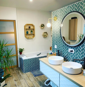 Photo de galerie - Création d'une salle de bain