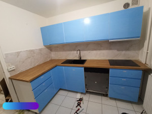 Photo de galerie - Pose d'une cuisine IKEA 