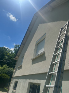 Photo de galerie - Peinture sur sous toiture