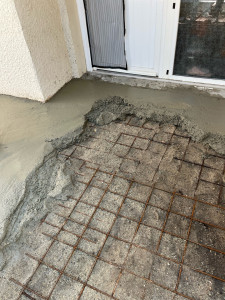 Photo de galerie - Reprises d’un seuils d’entrée 