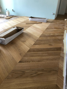 Photo de galerie - Pose de parquet - Revêtement de sol