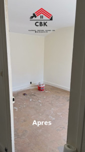Photo de galerie - Travaux de rafraîchissement ( avant et après )