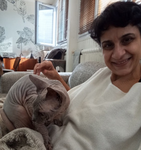 Photo de galerie - Olive, une sphinx que j' aime beaucoup, très câline 