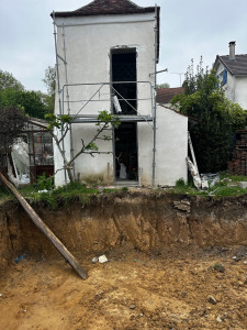 Photo de galerie - Construction de piscine (avant )
