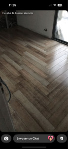Photo de galerie - Pose de parquet 