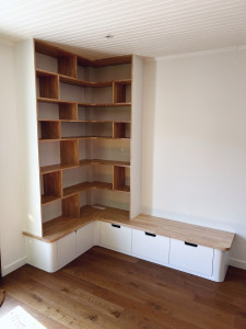 Photo de galerie - Bibliothèque et meuble bas 