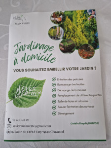 Photo de galerie - Bonjour je suis jardinier si vous avez besoin de mes services n'hésitez pas à me contacter. 