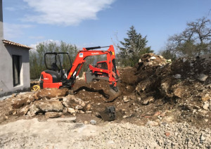 Photo de galerie - Travaux de terrassement 