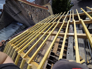 Photo de galerie - Pose de chevrons