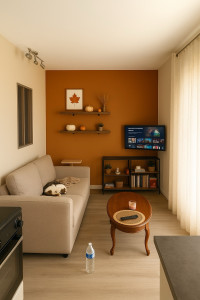 Photo de galerie - Décoration et montage de petit meuble 