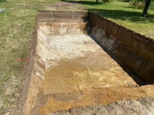 Photo de galerie - Terrassement piscine 