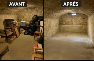 Photo de galerie - évacuation garage cave appartement 