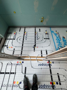 Photo de galerie - Plancher chauffant 