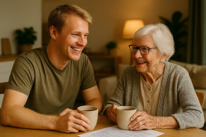 Photo de galerie - Nous proposons des prestations humaines, flexibles et personnalisées : entretien du cadre de vie, aide numérique, jardinage, petits travaux, courses et accompagnements — avec l’appui d’un interlocuteur unique.